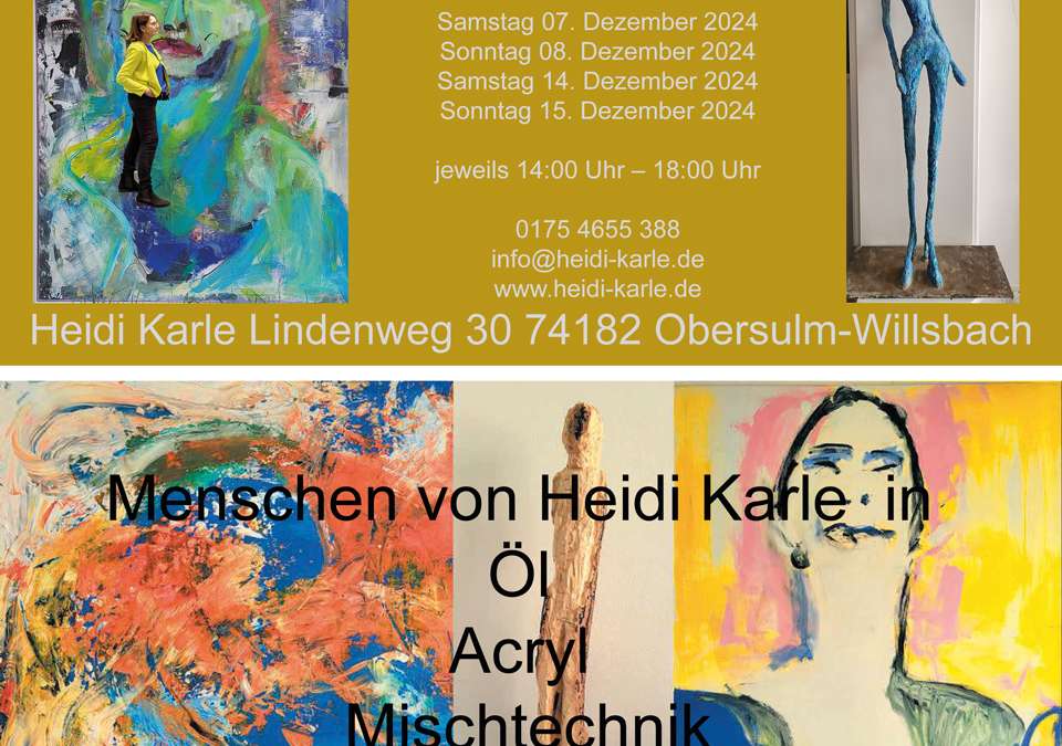 Einladung zum offenen Atelier 2024
