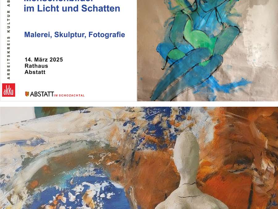 Ausstellung: Menschenbilder im Licht und Schatten in Abstatt